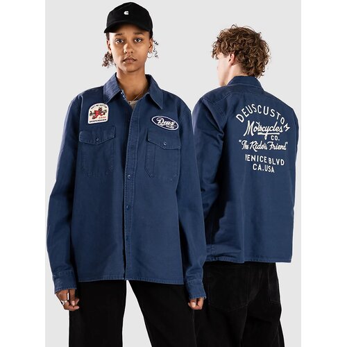 Deus Ex Machina Nomad Srajca mechanic blue Cene