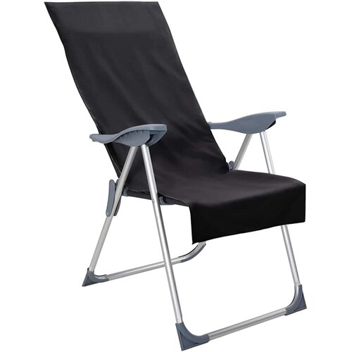  ručnici za stolice 2 pcs Crna 130 x 60 cm Slike