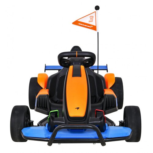  Licencirani Go-kart na akumulator McLaren Drift - narančasti Slike