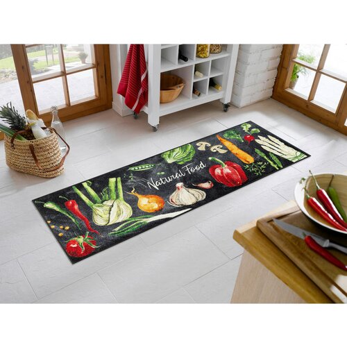 Wash+dry PREDPRAŽNIK Natural Food 60/180 cm potiskano večbarvno Slike