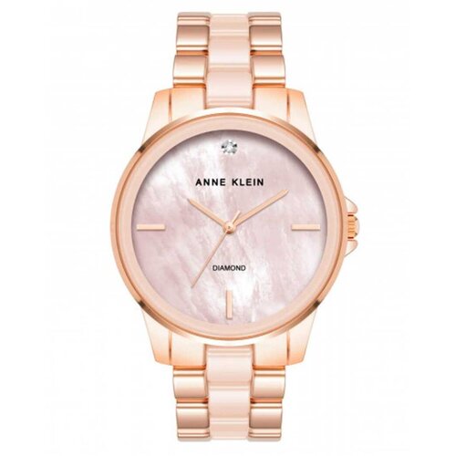 ANNE KLEIN ženski analogni ručni sat AK/4120BHRG diamond ceramic Cene