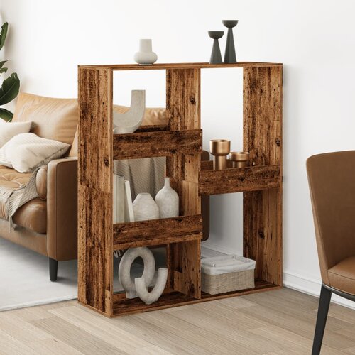 vidaXL Sobna pregrada boja drva 100x33x115 cm konstruirano drvo Cijene