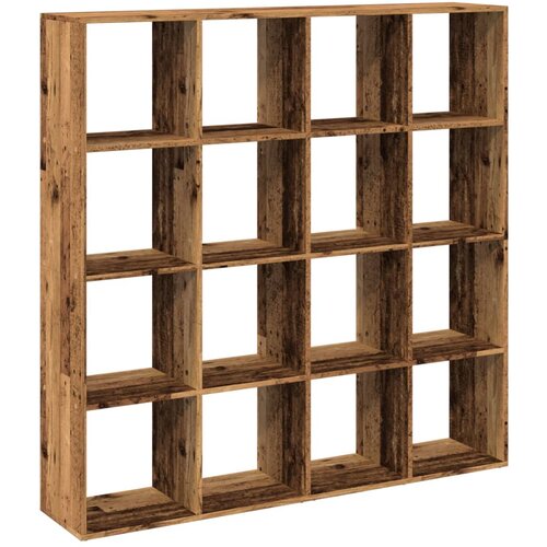 Maison Chic Knjižna omara - Knjižni regal starinski les 137,5x29x137,5 cm inženirski les, (21725053) Cene