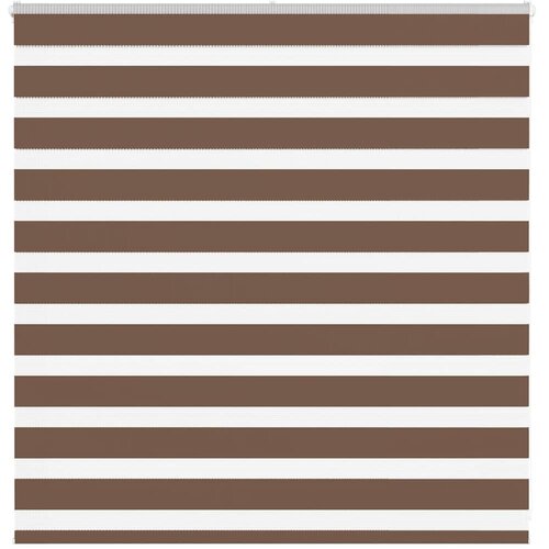 Zebra zavjesa Smeđa 140x100 cm &Scaron;irina tkanine 135,9 cm Poliester Cijene
