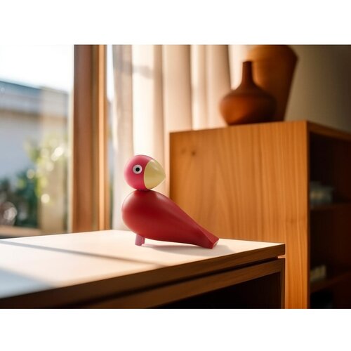 Kay Bojesen Denmark Kipec iz masivnega lesa (vi&amp;scaron;ina 12,5 cm) Bird Flora &amp;ndash; Slike