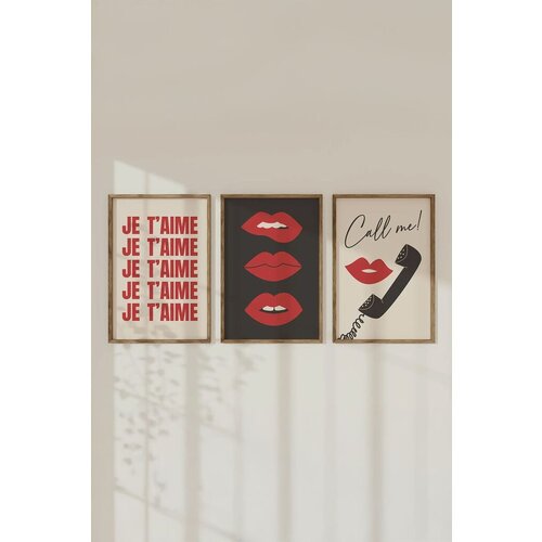 Wallity slika Ersy3Ham10, 3 dela, 33 x 48 cm Cene