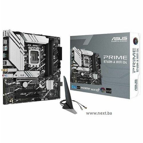  Matična 1700 Asus PRIME B760M-A WIFI LGA1700 4x DDR5 Intel Cijene