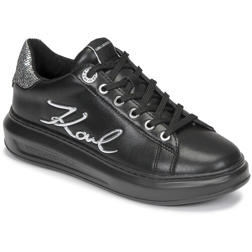 Karl Lagerfeld Nizke superge KAPRI Signia Lace Lthr Črna Slike