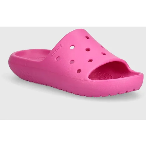 Crocs Natikači CLASSIC SLIDE V roza barva