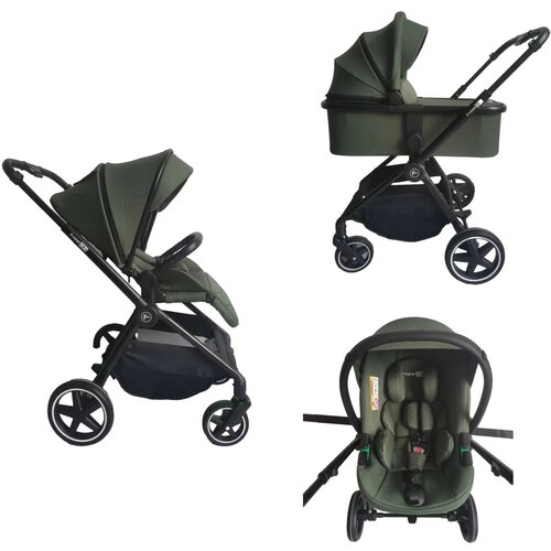Freeon voziček 3v1 ZACK, olive green Cene