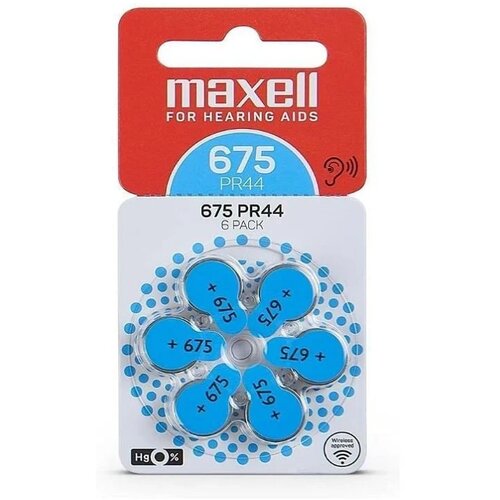 Maxell PR44 (675) 6BS ZINC BATERIJA PAK 6kom Cene