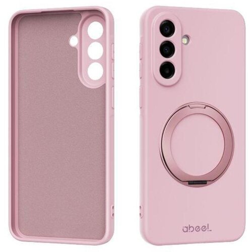 Chameleon Gumiran magnetni ovitek s stojalom (TPU Ring) za Samsung Galaxy A36/A37 5G, roza Cene