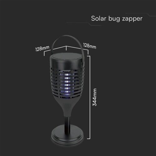  LED solarni lapač insekata LED/1,3W/3,7V IP24 20 m&amp;sup2; Slike