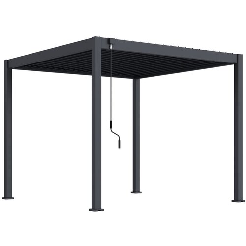  Bioklimatska pergola ECO 3&amp;amp;#215;3 m, čelik &amp;ndash; samostojeća Slike