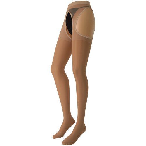 Trasparenze Najlonke / Samostoječe nogavice Collant Aperti 15 Denari Scandal Rožnata Cene