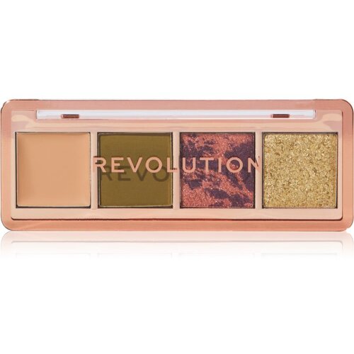 Makeup Revolution Icon Edit paleta sjenila za oči nijansa The Eternal Green Palette 2.8 g Slike