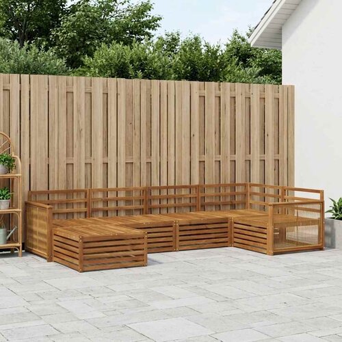  Set vanjskih sofa 6 kom. Prirodna Cene