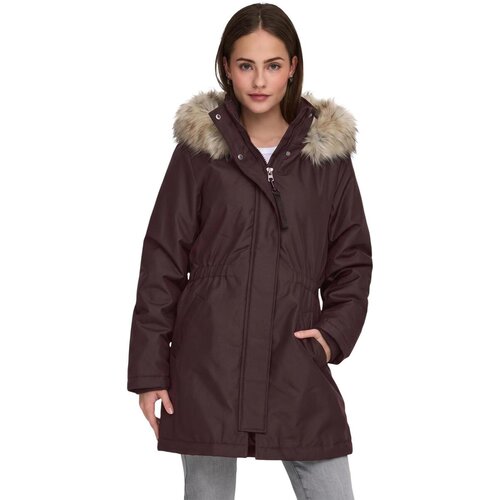 Only Parke ONLMATHILDA WINTER FUR PARKA OTW 15370930 Kostanjeva Slike