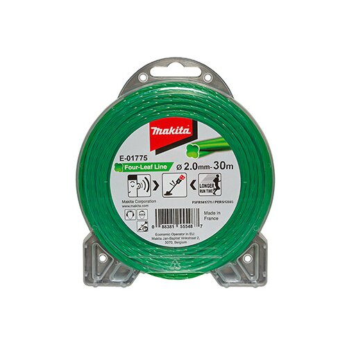 Makita najlonska nitka deteljica, zelena, 2mm/30m E-01775 Slike