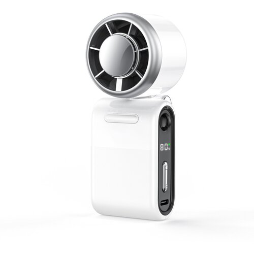 INF Zložljivi 3-v-1 ročni ventilator z ledenim hlajenjem in 3000mAh White, (5000310510) Cene