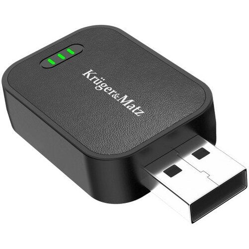  Kruger&amp;amp;Matz KM2025 &amp;ndash; Brezžični adapter za Apple CarPlay in Android Auto, Bluetooth, Wi-Fi, USB-A/USB-C Slike