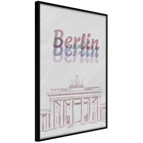  Poster - Pastel Berlin 40x60 Slike
