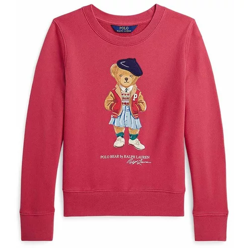 Polo Ralph Lauren Otroški pulover rdeča barva