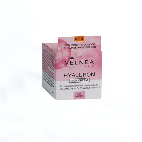 Velnea hijaluron bogata krema za lice spf 15 50ml Cene