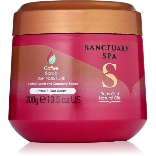Sanctuary Spa Ruby Oud piling za tijelo od kave 300 ml Cijene