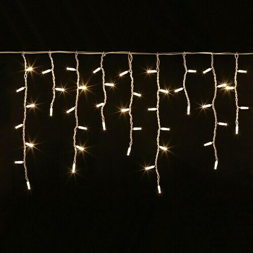 Unicom LED svetlobna zavesa ledene sveče (90 LED, 1.5 m, topla bela) Cene