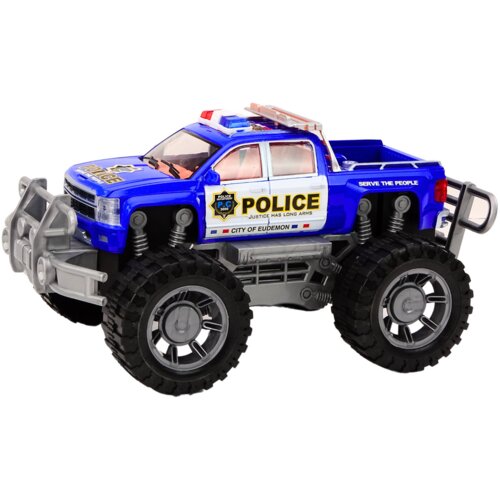  Policijski auto za igru Off-Road - plavi Slike