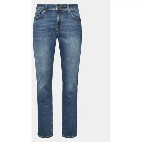 Mustang Jeans hlače Vegas 1014859 Mornarsko modra Slim Fit