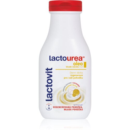 Lactovit LactoUrea Oleo regeneracijski gel za prhanje za zelo suho kožo 300 ml Slike