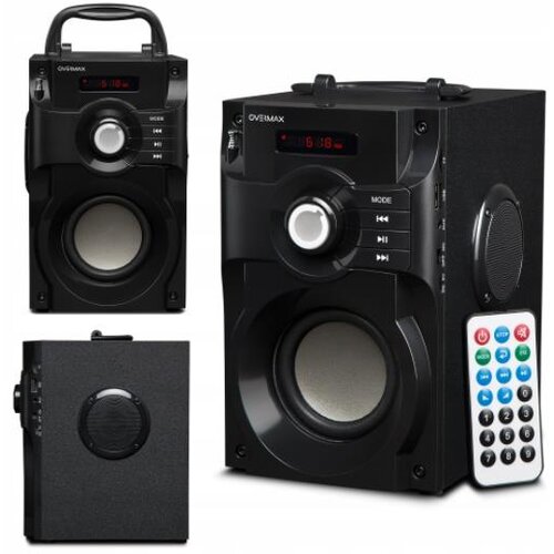 Overmax ZVUČNIK FM, BT, 15W, USB, MICROSD, DALJINSKI, SOUNDBEAT 2.0, (5902581652720) Cijene