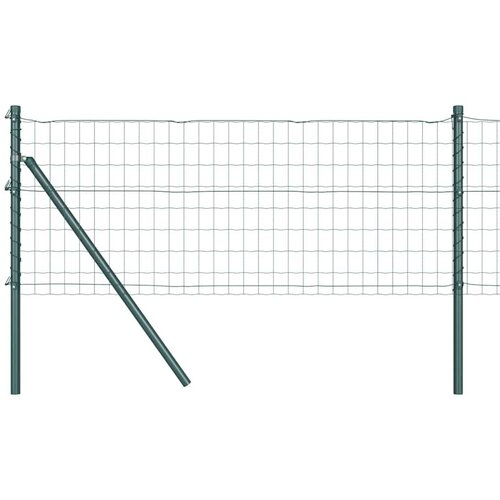 vidaXL Euro Ograda s 13 Postova 0.6x25 m Galvanizirani Čelik Zeleni Cene