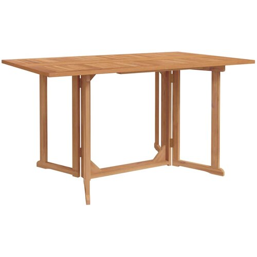  Vrtni set za objed 7 kom. Smeđa 150 x 90 x 75 cm Slike