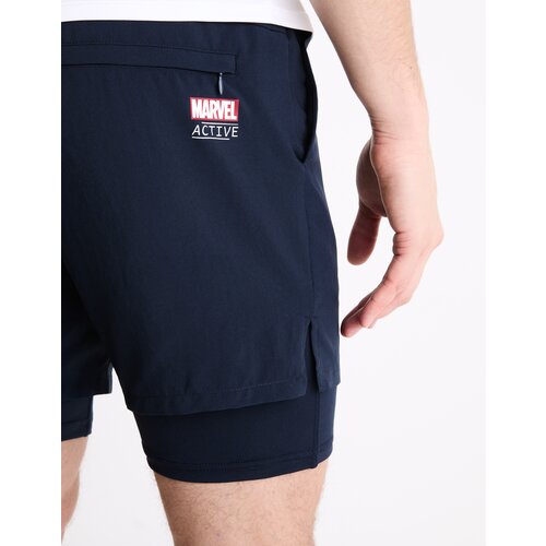 Celio Marvel Sports Shorts - Captain America - Mens Cene