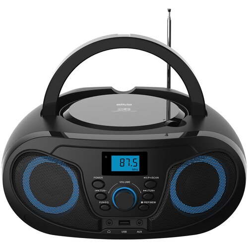 Silva Schneider MPC 25.4 USB crno PLL in prenosno radio/CD predvajalnik/USB MP3 FM-PLL, CD-R, CD-RW, USB Slike
