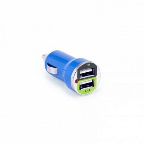 S Box CC 221, 2.1A, Blue, Car USB Charger Cene