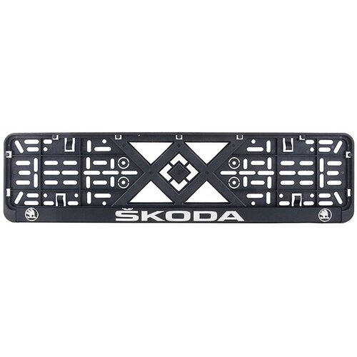 Storm Okvir za tablicu auta &amp;quot;&amp;scaron;koda&amp;quot;, 3D Slova Slike