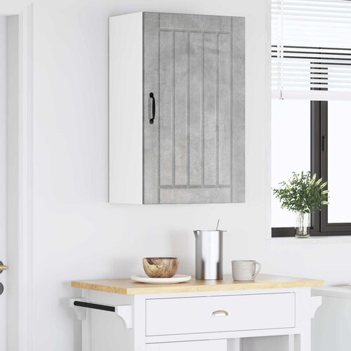  Ormar za Zid Lucca Betonska siva 50 x 31 x 80 cm Slike