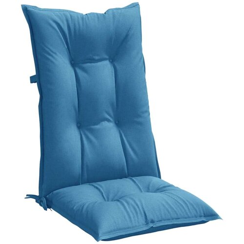 vidaXL Blazina za stol 4 kosi melanž modra 120x50x7 cm blago Cene