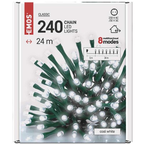 Emos nano zeleni lanac 240 led/ 24 m Cene