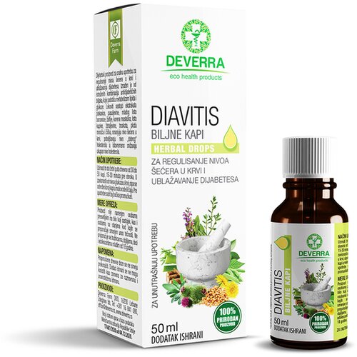 Deverra Farm Biljne kapi Diavitis ( regulacija secera) 50ml Slike