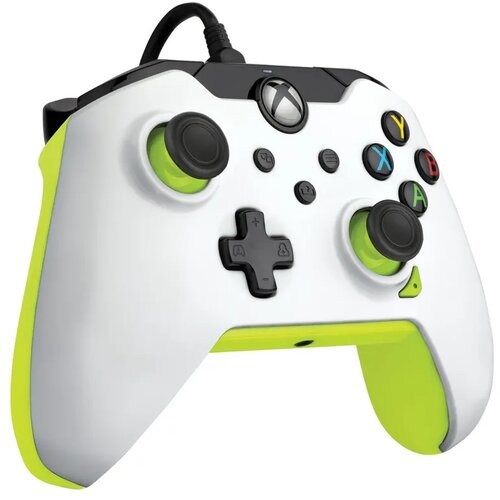 Pdp xbox žični kontroler white - electric belo rumene barve Cene