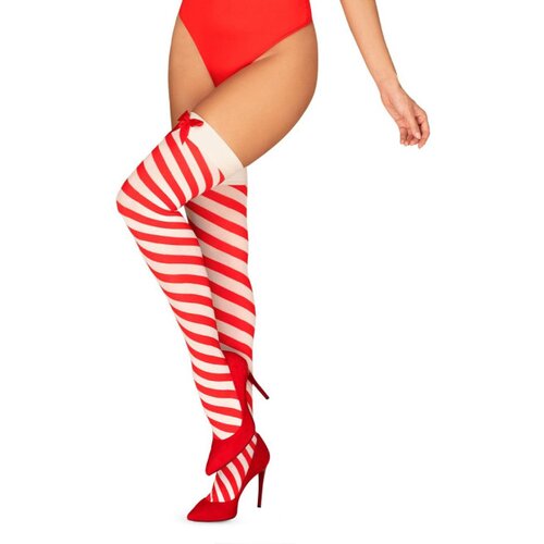 Obsessive Samostoječe nogavice Kissmas Cene