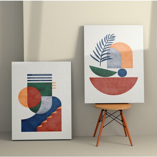 Wallity dekorativna slika 2KNV4282, 50x70cm, 2 dela Cene