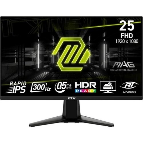 MSI Monitor MAG 255XF / 24.5" / FHD / IPS / 300Hz / 0.5ms (GtG) / 63,5 cm / 1920x1080 / črn Cene
