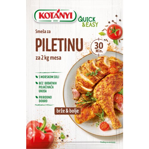 Kotanyi Smeša Q&E za piletinu 40g Cene