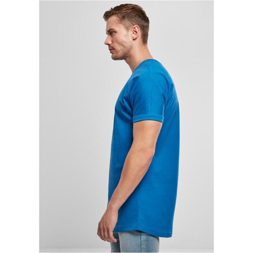UC Men Long Shaped Turnup Sports Blue T-Shirt Slike